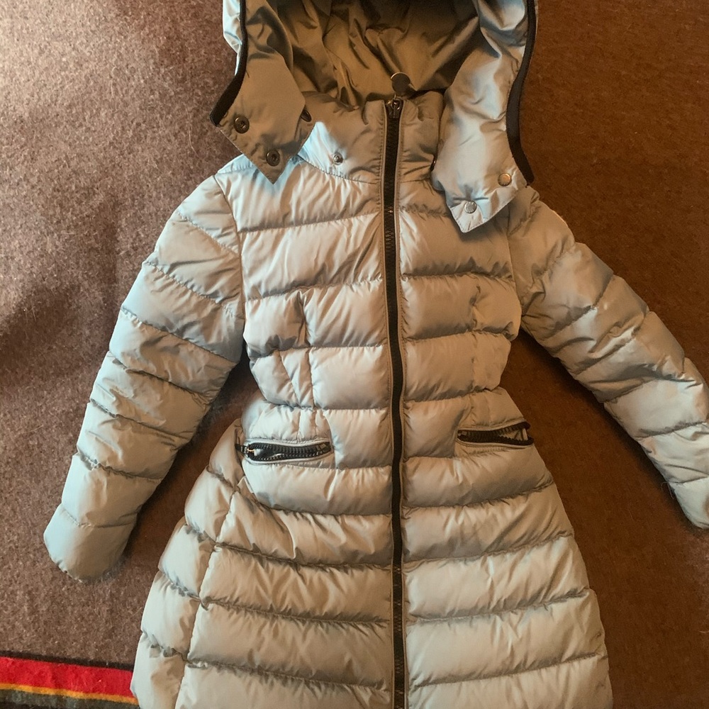 Kids moncler size 6 down coat